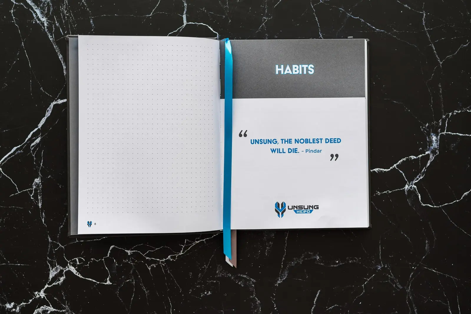 The Unsung Hero Journal - Productivity Planner Unsung Hero Co.